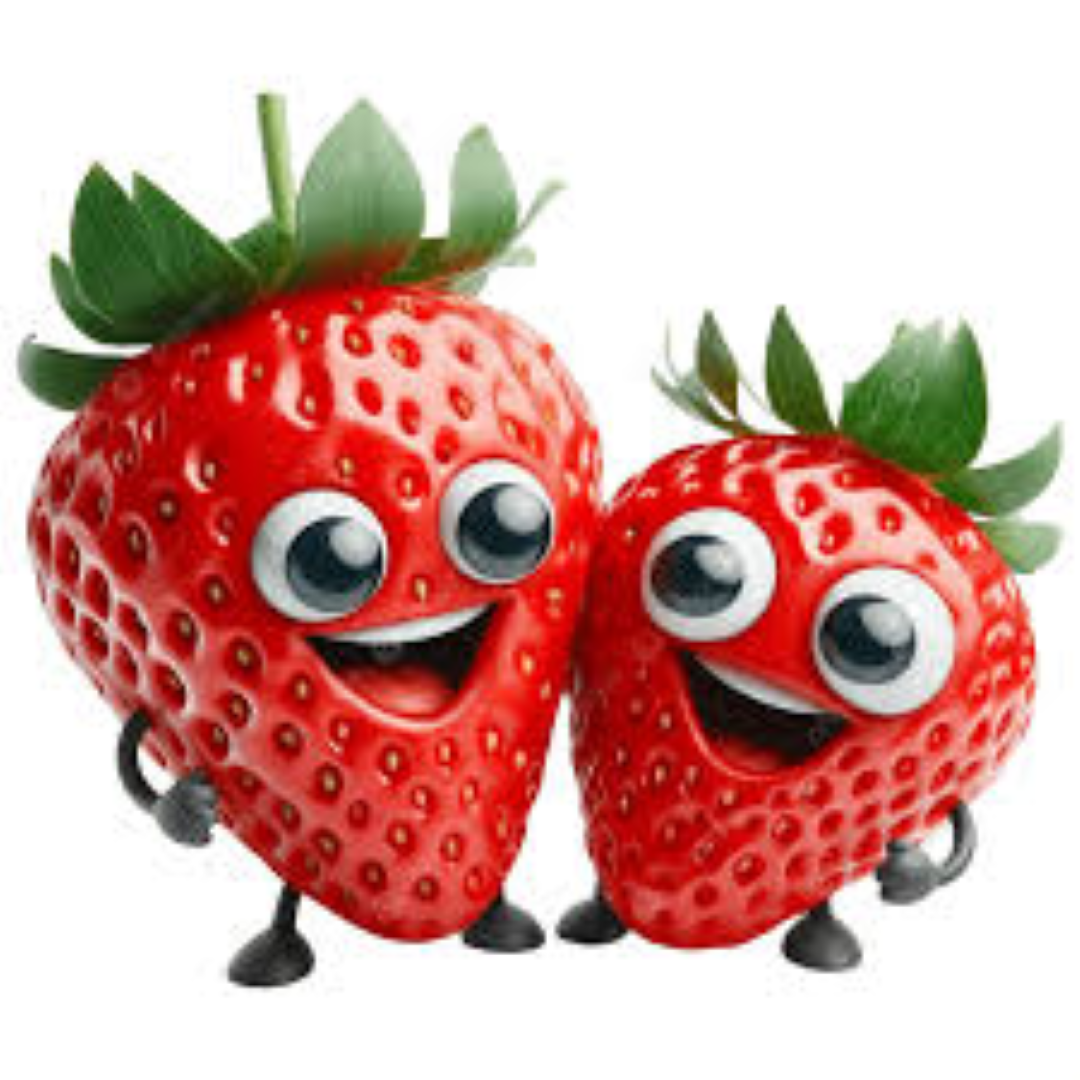 FINI FINI STRAWBERRY FUNNY FACE